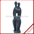 Black stone abstract art sculpture YL-C002